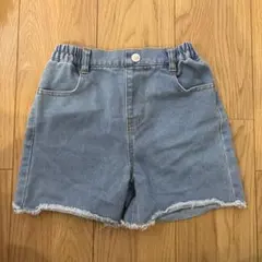 coca デニム　ショートパンツ 140