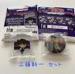 名探偵コナン セガラッキーくじ 一番くじ I賞缶バッジセット 世良真純 