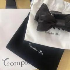 Complex Biz バレッタ スワロフスキー ネイビー - メルカリ