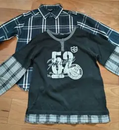 COMME CA ISM 長袖カットソー シャツ 120cm 2枚セット