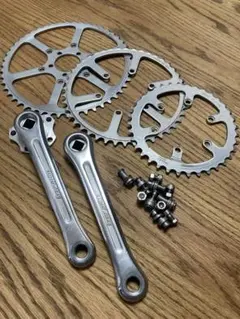 SUGINO SUPER MAXY 34-50T クランク Sugino Super Maxy Crankset – Goldensteelcycles