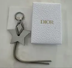Dior 星型キーホルダー シルバー