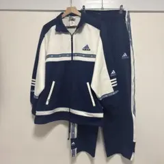 90s adidas 万国旗タグ トラックジャケット セットアップ アディダス