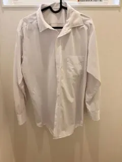 長袖白ワイシャツ 40-78