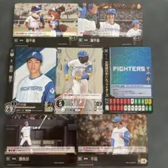 ドリームオーダー「北海道日本ハムファイターズ」プロモカード7種セット