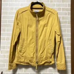 AVIREX イエロージップアップジャケット