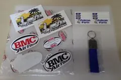 ポルシェ ペリカンパーツ キーホルダー ・BMC エアーフィルター ステッカーのサムネイル