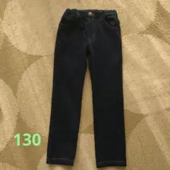 デニム風パンツ