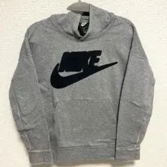 Nike グレー パーカー ロゴ入り