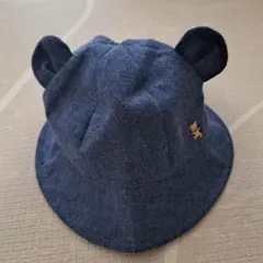 【試着のみ美品】familiar くまちゃん帽子