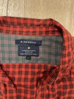 R. NEWBOLD アールニューボールド　長袖シャツ L