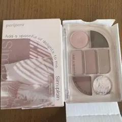 新品未使用 peripera ペリペラ シンプルレインアイパレット 02のサムネイル
