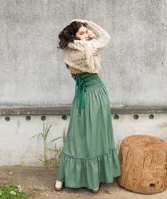 leinwande / Ruffled Hem Dress and Skirtのサムネイル