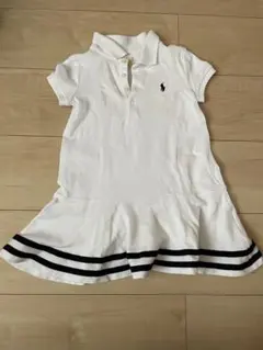 ポロラルフローレン　ワンピース　100cm 白