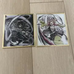 鬼滅の刃　無限城編　WEBSHOP くじ　アクリル色紙　小芭内、蜜璃