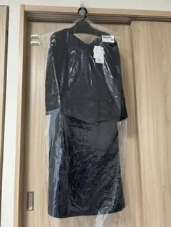 【タグ付き新品】ロペピクニック 【360°ウルトラストレッチ】9分丈ワンピース