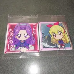 アイカツ　シールウエハース　ノーマル　星宮いちご、神崎美月