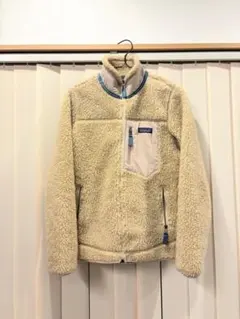 patagonia レトロx XS クリーム色