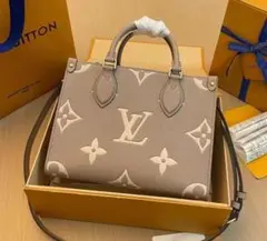 Louis Vuitton グレー モノグラム ショルダーバッグ
