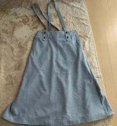 フレアスカート、サロペットスカート　COEN ストラップ取り外し