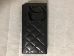 CHANEL カンボンライン 長財布 ブラックのサムネイル