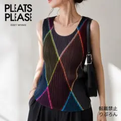 2026年最新】PLEATS PLEASE カラー：グレイ系 レディース タンクトップ 