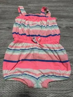 baby GAP ボーダーロンパース