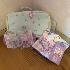 アイプリ ファイルバック/バニティカードボックス/プリうさポーチ 引退品 アイプリ ファイルバック/バニティカードボックス/プリうさポーチ 引退