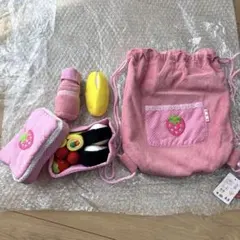 ハンドメイド 編み物 ナップサック 平成女児 - メルカリ