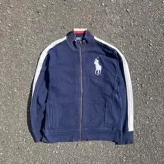 Polo By Ralph Lauren トラックジャケット ネイビー S 短丈