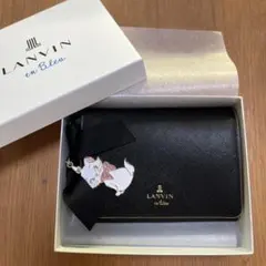 LANVIN en Bleu ディズニー マリー 二つ折り財布 ランバン - メルカリ