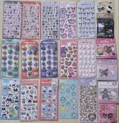 まとめ　合計27点セット ボンドロ　サンリオ　クロミ　シールセット　キティ まとめ 合計27点セット ボンドロ サンリオ クロミ シールセット キティ