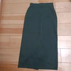 UNIQLO ダークグリーン タイトスカート S