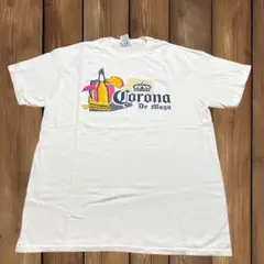 00s Corona コロナビール Tシャツ L 企業T グッドプリント