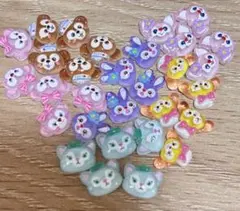 ディズニー ダッフィーフレンズ ネイルパーツ デコレーション レジン セット