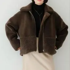 URBAN RESEARCH アーバンリサーチ ボアジャケット ブラウン