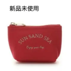 新品 Samantha Thavasaプチチョイス スエットポーチ Sサイズ 赤