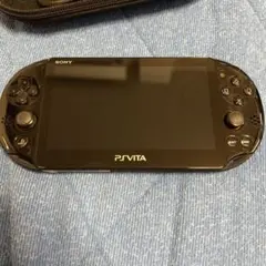 PS Vita 本体 ブラックPCH-2000 充電コードゲームソフト9個セット