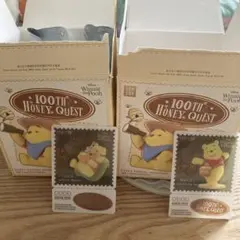 TOP TOY プーさん　100TH HONEY QUEST 2種セットのサムネイル
