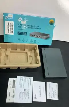 TP-LINK 5ポート ギガビットデスクトップPoE+スイッチ