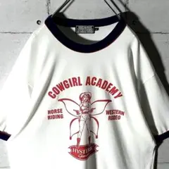 ヒステリックグラマー 総柄 リンガーTシャツ ちびT - メルカリ