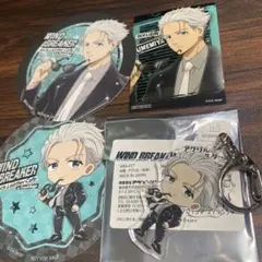 ウィンブレ ツリービレッジ 梅宮一　アクキー　コースター　ロックレザー　ツリビレ