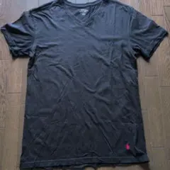 Polo Ralph Lauren Vネック Tシャツ 黒 Lスリムフィットのサムネイル