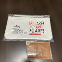 【新品未開封】SNOOPY スヌーピー　カードミラーケース入り　ポーチ