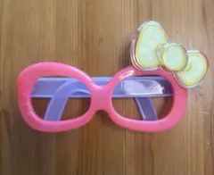 ハッピーセット　ハローキティ　伊達メガネ
