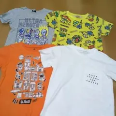 120cmTシャツ 4枚セット まとめ売り