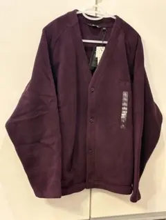 【新品未使用】ユニクロNEEDLESコラボ パープル カーディガン Ｌ