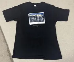 プリントデザイン 黒 Tシャツ