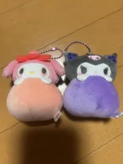 マイメロディ クロミ ぬいぐるみキーホルダー