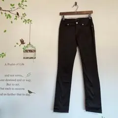 C.B.S. BASIC/ スリムパンツ スキニーパンツ 黒 61-85